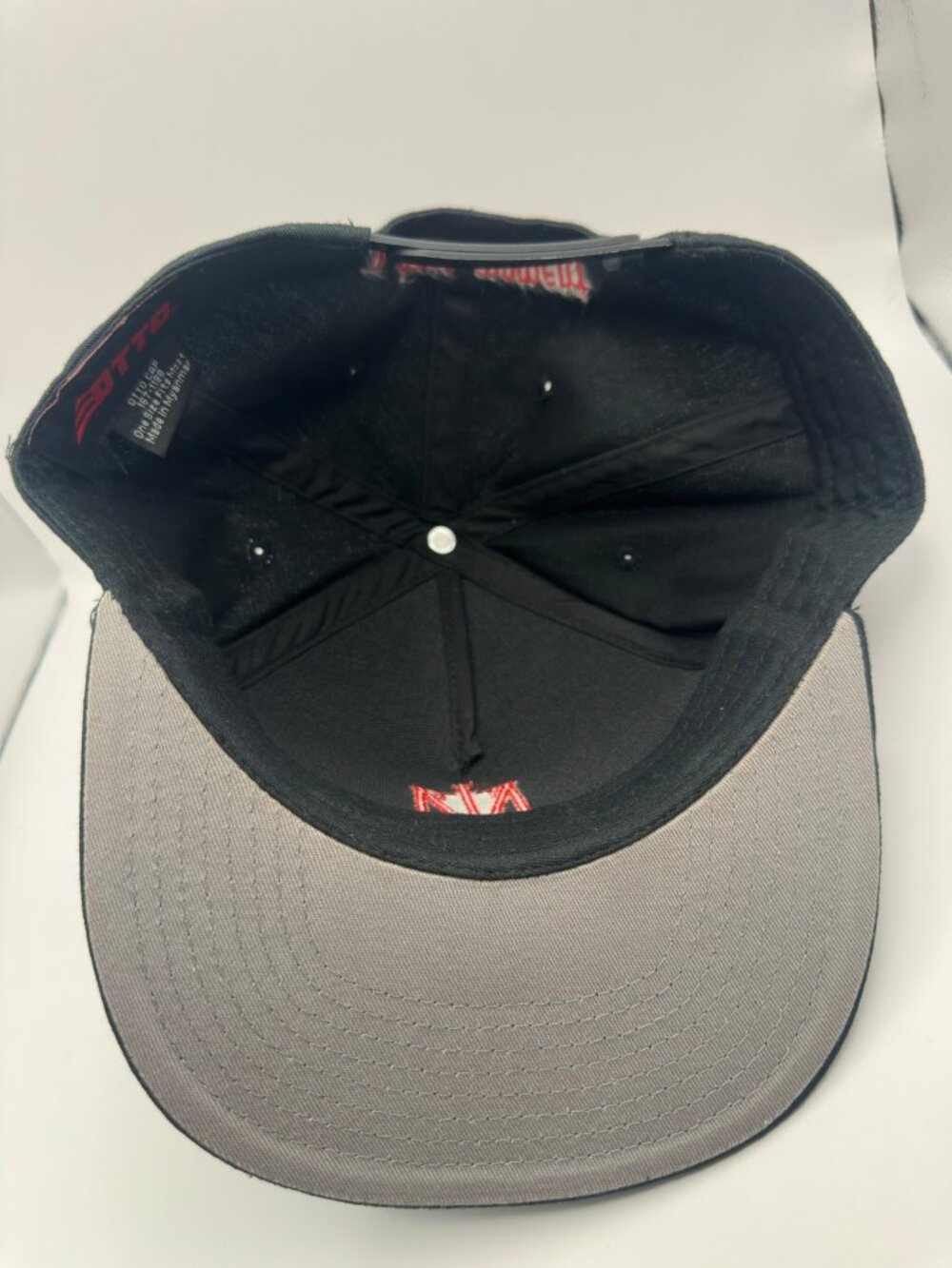 In This Moment Metal Band Snap Back Hat Black Red Logo Embroidered - Picture 5 of 6